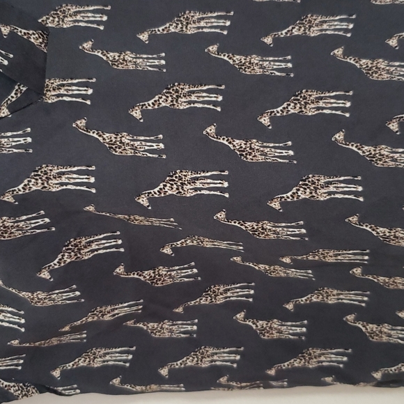 H&M Concious  Giraffe Print Blouse - Picture 3 of 9